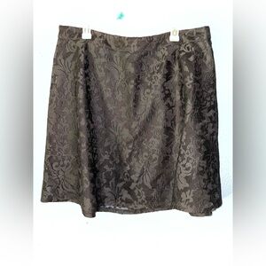 Forever 21 Black Lace Skirt